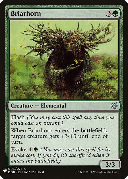 Briarhorn - The List Reprints Magic: The Gathering trading card