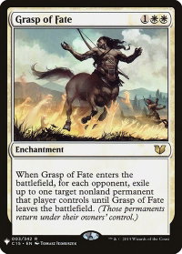 Grasp of Fate - The List Reprints (LIST) #003/342 - Rare Magic: The Gathering Trading Card