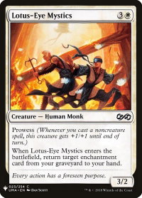 Lotus-Eye Mystics - The List Reprints (LIST) #23 - Common Magic: The Gathering Trading Card
