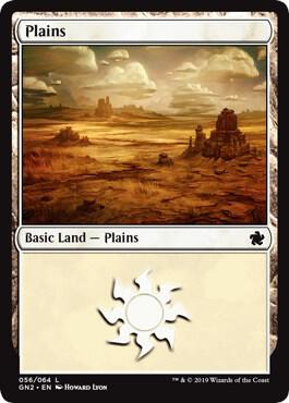 Plains (056) - Magic Game Night 2019 Magic: The Gathering trading card