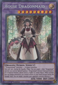 House Dragonmaid - Mystic Fighters (MYFI) #MYFI-EN022 - Secret Rare YuGiOh Trading Card