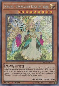 Mardel, Generaider Boss of Light - Mystic Fighters (MYFI) #MYFI-EN027 - Secret Rare YuGiOh Trading Card