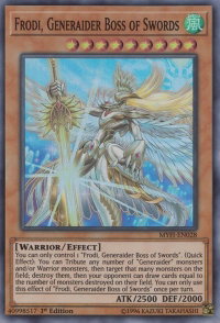 Frodi, Generaider Boss of Swords - Mystic Fighters (MYFI) #MYFI-EN028 - Super Rare YuGiOh Trading Card