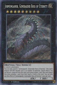 Jormungandr, Generaider Boss of Eternity - Mystic Fighters (MYFI) #MYFI-EN033 - Secret Rare YuGiOh Trading Card