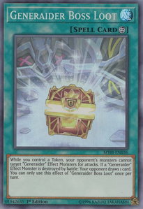 Generaider Boss Loot - Mystic Fighters (MYFI) #MYFI-EN036 - Super Rare YuGiOh Trading Card