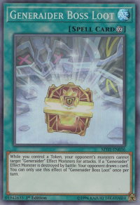 Generaider Boss Loot - Mystic Fighters (MYFI) #MYFI-EN036 - Super Rare YuGiOh Trading Card