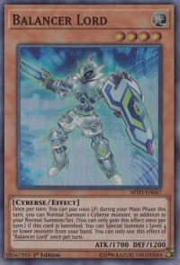 Balancer Lord - Mystic Fighters (MYFI) #MYFI-EN047 - Super Rare YuGiOh Trading Card
