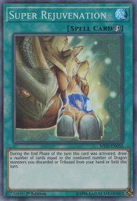 Super Rejuvenation - Mystic Fighters (MYFI) #MYFI-EN052 - Super Rare YuGiOh Trading Card