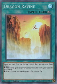 Dragon Ravine - Mystic Fighters (MYFI) #MYFI-EN056 - Super Rare YuGiOh Trading Card