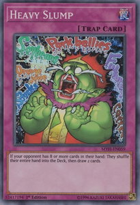 Heavy Slump - Mystic Fighters (MYFI) #MYFI-EN059 - Super Rare YuGiOh Trading Card