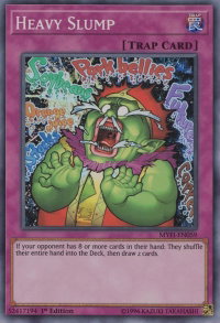 Heavy Slump - Mystic Fighters (MYFI) #MYFI-EN059 - Super Rare YuGiOh Trading Card