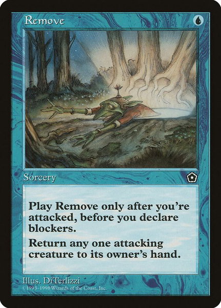 Remove - Portal Second Age Magic: The Gathering trading card