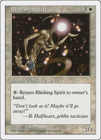 Blinking Spirit - Fifth Edition (5ED) #12 - Rare Magic: The Gathering Trading Card