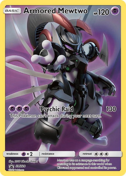Armored Mewtwo - SM228 - SM Promos Pokémon trading card