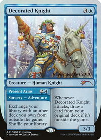 Decorated Knight - Special Occasion (SPECIAL) #1 - Promo Magic: The Gathering Trading Card
