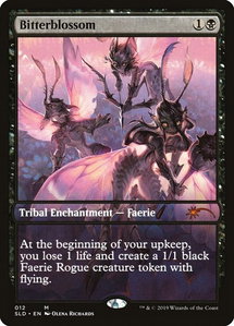 Bitterblossom - Secret Lair Drop Series (SLD) #12 - Mythic Rare Magic: The Gathering Trading Card