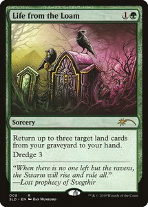 Life from the Loam - Secret Lair Drop Series (SLD) #8 - Rare Magic: The Gathering Trading Card