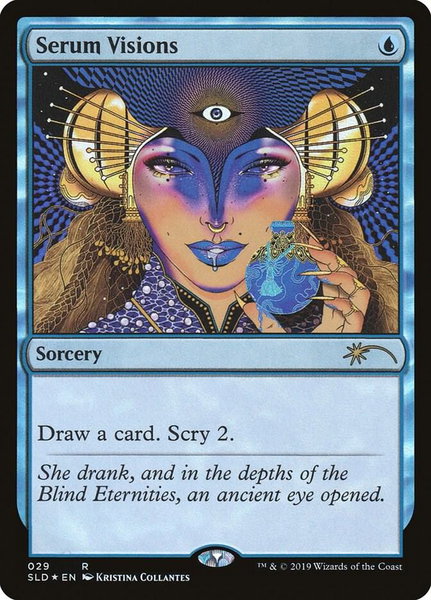 Serum Visions (029) trading card from Secret Lair Drop Series Serum Visions (029) - Secret Lair Drop Series Magic: The Gathering trading card