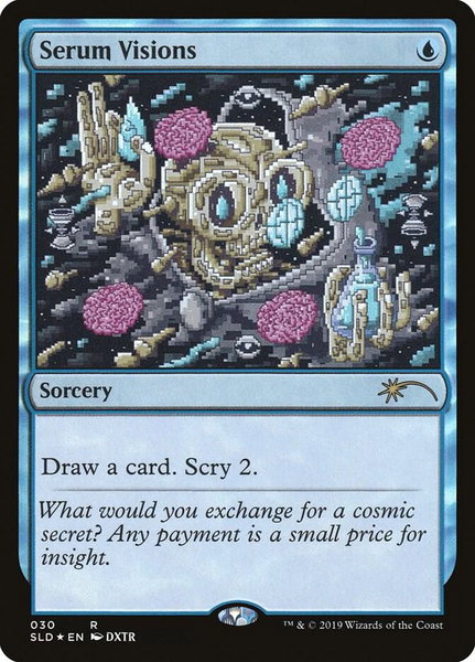 Serum Visions (030) - Secret Lair Drop Series Magic: The Gathering trading card