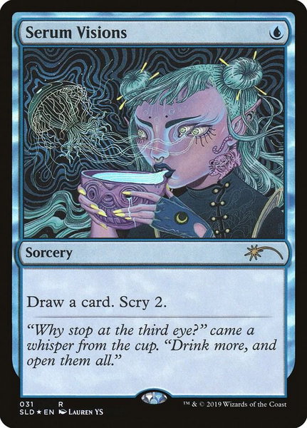 Serum Visions (031) - Secret Lair Drop Series Magic: The Gathering trading card