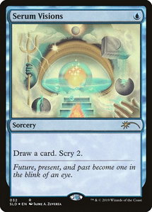 Serum Visions (032) - Secret Lair Drop Series (SLD) #32 - Rare Magic: The Gathering Trading Card