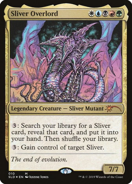 Sliver Overlord - Secret Lair Drop Series Magic: The Gathering trading card