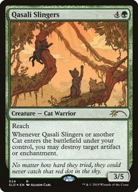 Qasali Slingers - Secret Lair Drop Series (SLD) #24 - Rare Magic: The Gathering Trading Card