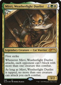 Mirri, Weatherlight Duelist - Secret Lair Drop Series (SLD) #26 - Mythic Magic: The Gathering Trading Card