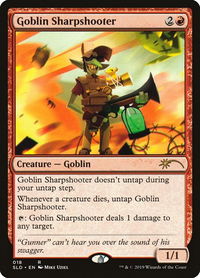 Goblin Sharpshooter - Secret Lair Drop Series (SLD) #18 - Rare Magic: The Gathering Trading Card