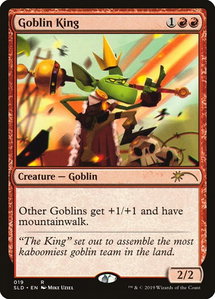 Goblin King (019) - Secret Lair Drop Series (SLD) #19 - Rare Magic: The Gathering Trading Card
