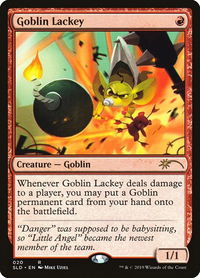 Goblin Lackey (020) - Secret Lair Drop Series (SLD) #20 - Rare Magic: The Gathering Trading Card