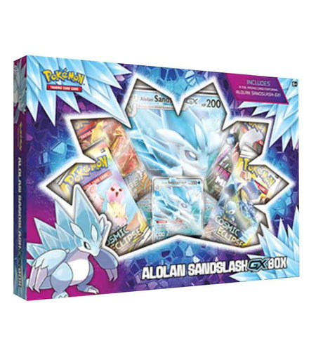 Alolan Sandslash GX Box trading card from Miscellaneous Cards & Products Alolan Sandslash GX Box - Miscellaneous Cards & Products Pokémon trading card