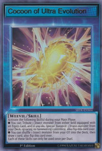 Cocoon of Ultra Evolution (Skill Card) - Speed Duel: Trials of the Kingdom (SBTK) #SBTK-ENS04 - Ultra Rare YuGiOh Trading Card