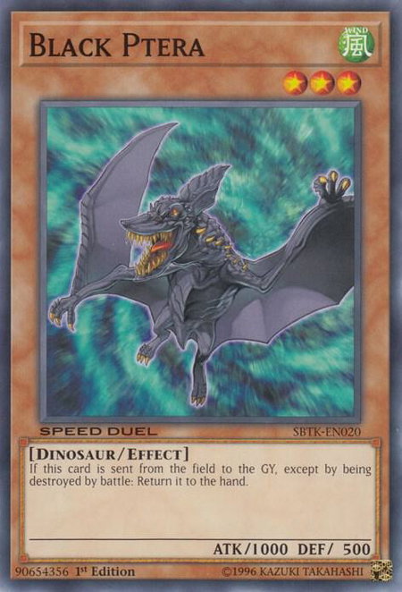 Black Ptera - Speed Duel: Trials of the Kingdom YuGiOh trading card