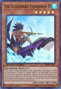 The Legendary Fisherman II - Speed Duel: Trials of the Kingdom (SBTK) #SBTK-EN027 - Ultra Rare YuGiOh Trading Card