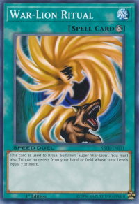 War-Lion Ritual - Speed Duel: Trials of the Kingdom (SBTK) #SBTK-EN031 - Common / Short Print YuGiOh Trading Card