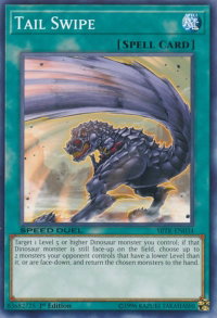 Tail Swipe - Speed Duel: Trials of the Kingdom (SBTK) #SBTK-EN034 - Common / Short Print YuGiOh Trading Card