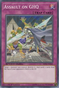 Assault on GHQ - Speed Duel: Trials of the Kingdom (SBTK) #SBTK-EN042 - Common / Short Print YuGiOh Trading Card