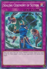 Sealing Ceremony of Suiton - Speed Duel: Trials of the Kingdom (SBTK) #SBTK-EN044 - Common / Short Print YuGiOh Trading Card