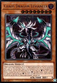 Chaos Dragon Levianeer (UTR) - OTS Tournament Pack 12 (OP12) #OP12-EN001 - Ultimate Rare YuGiOh Trading Card