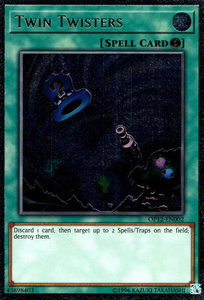 Twin Twisters (UTR) - OTS Tournament Pack 12 (OP12) #OP12-EN002 - Ultimate Rare YuGiOh Trading Card