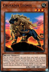 Crusadia Leonis - OTS Tournament Pack 12 (OP12) #OP12-EN005 - Super Rare YuGiOh Trading Card