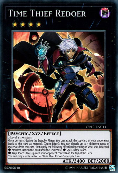 Time Thief Redoer trading card from OTS Tournament Pack 12 Time Thief Redoer - OTS Tournament Pack 12 YuGiOh trading card