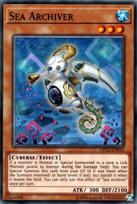 Sea Archiver - OTS Tournament Pack 12 (OP12) #OP12-EN016 - Common / Short Print YuGiOh Trading Card