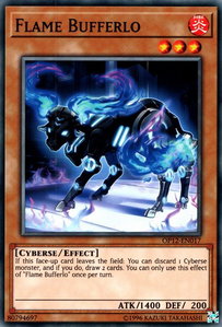 Flame Bufferlo - OTS Tournament Pack 12 (OP12) #OP12-EN017 - Common / Short Print YuGiOh Trading Card