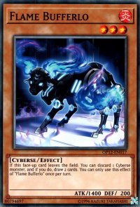 Flame Bufferlo - OTS Tournament Pack 12 (OP12) #OP12-EN017 - Common / Short Print YuGiOh Trading Card