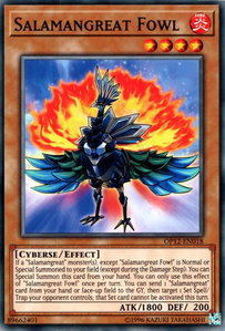 Salamangreat Fowl - OTS Tournament Pack 12 (OP12) #OP12-EN018 - Common / Short Print YuGiOh Trading Card