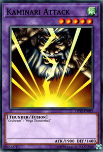 Kaminari Attack - OTS Tournament Pack 12 (OP12) #OP12-EN019 - Common / Short Print YuGiOh Trading Card