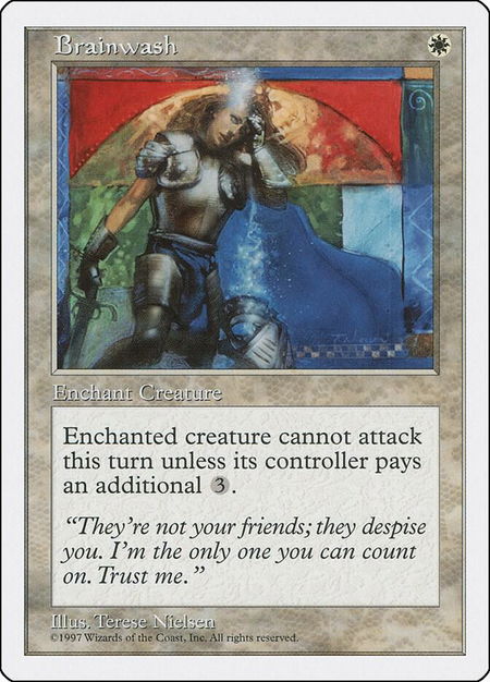 Brainwash - Fifth Edition Magic: The Gathering trading card