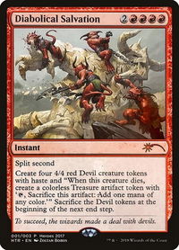 Diabolical Salvation - Unique and Miscellaneous Promos (UMP) #1 - Promo Magic: The Gathering Trading Card
